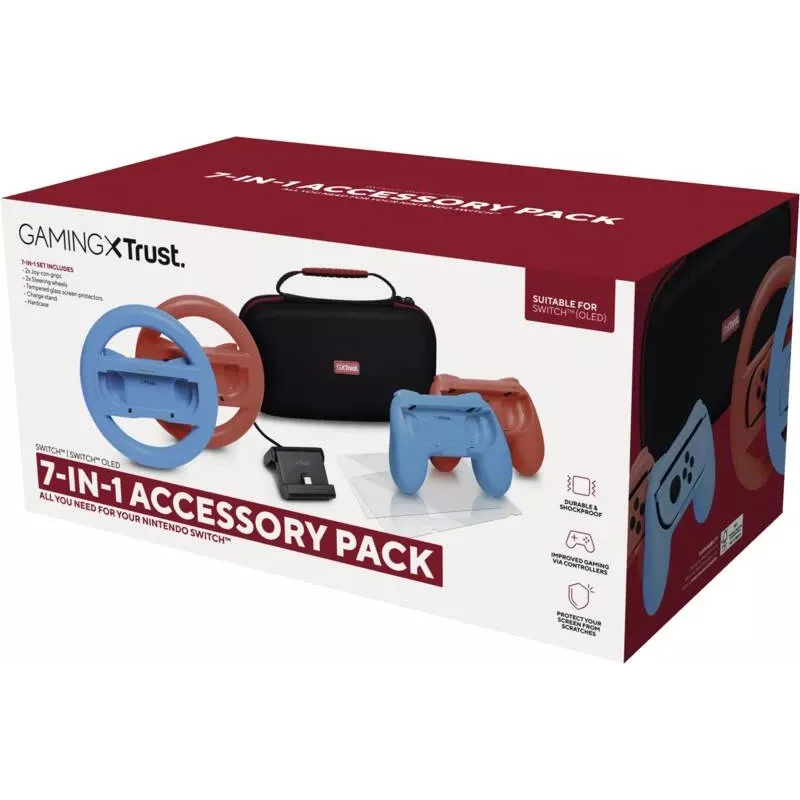 Trust GXT 1249 7-in-1 Zubehörpaket für Nintendo Switch