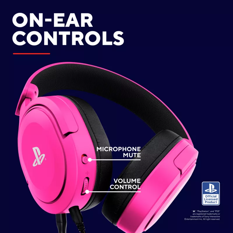 Trust GXT 498P Forta Headset Kabelgebunden Head-band Gaming Pink