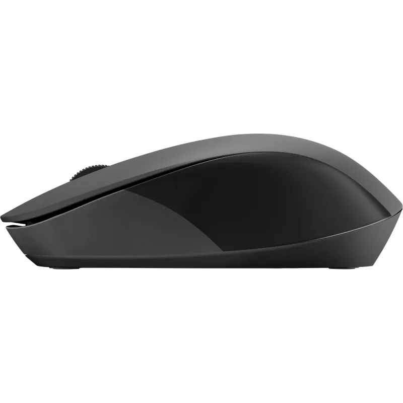 HP 150 Wireless-Maus, beidhändig, optisch, RF Wireless, 1600 dpi, Schwarz