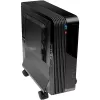 Techly CPU Stahlhalterung mit Rollen, Schwarz ICA-CS 34, Schwarz, PC, Multimedia-Wagen, 25 kg, 195 mm, 240 mm