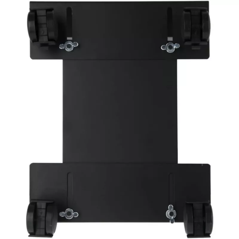 Techly CPU Stahlhalterung mit Rollen, Schwarz ICA-CS 34, Schwarz, PC, Multimedia-Wagen, 25 kg, 195 mm, 240 mm