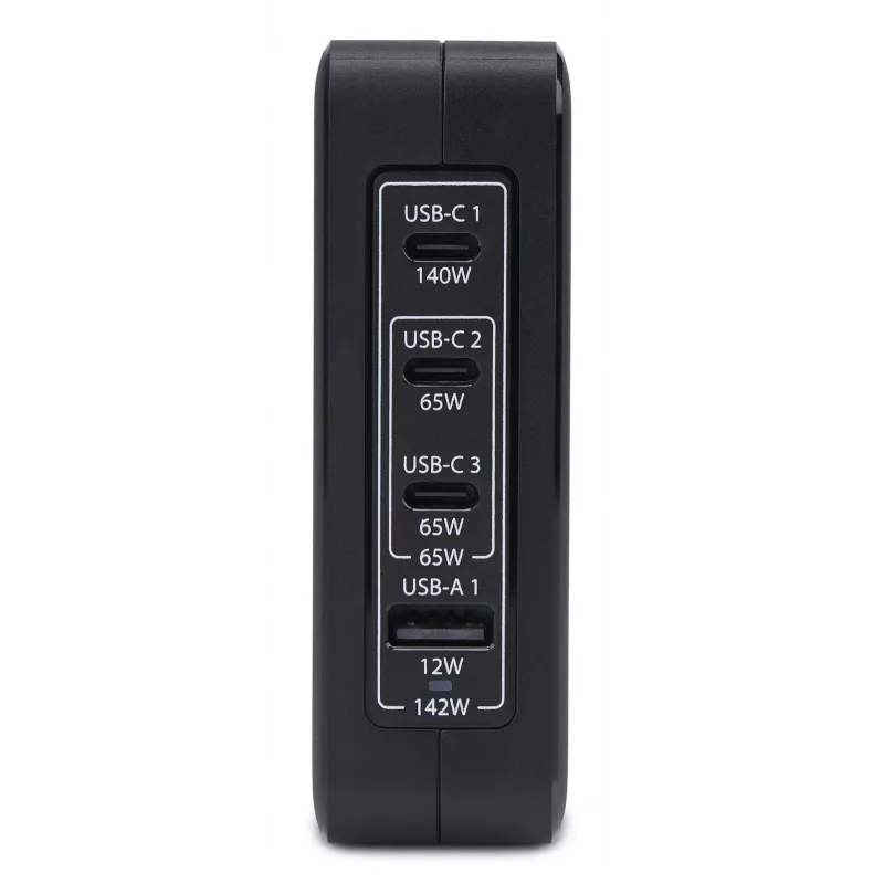StarTech.com 140W USB-C-Wandladegerät, 3x USB-C/1x USB-A, PD 3.1 Internationales GaN-Netzteil für MacBook/Dell XPS/Inspiron
