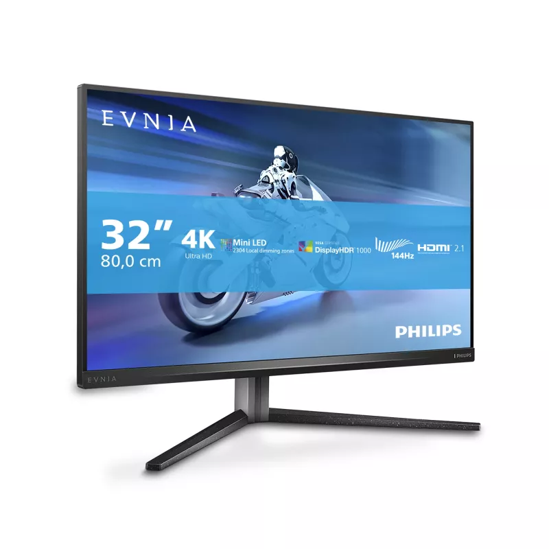 Philips Evnia 32M2N6800M/00 Computer Monitor 80 cm (31,5 Zoll) 3840 x 2160 Pixel 4K Ultra HD LCD Grau