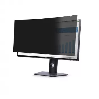 StarTech.com Blickschutzfilter für Dell P3424WE Curved Ultrawide 21:9 Monitor, Doppelseitiger Filter Matt/Glänzend, Computer-Monitor-Blickschutz, TAA-konform