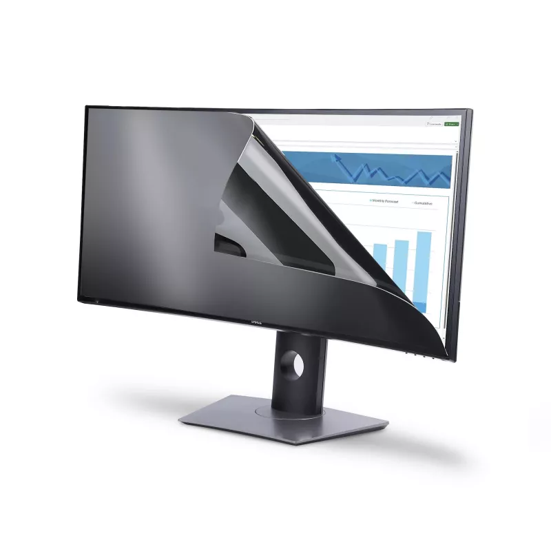 StarTech.com Blickschutzfilter für Dell P3424WE Curved Ultrawide 21:9 Monitor, Doppelseitiger Filter Matt/Glänzend, Computer-Monitor-Blickschutz, TAA-konform