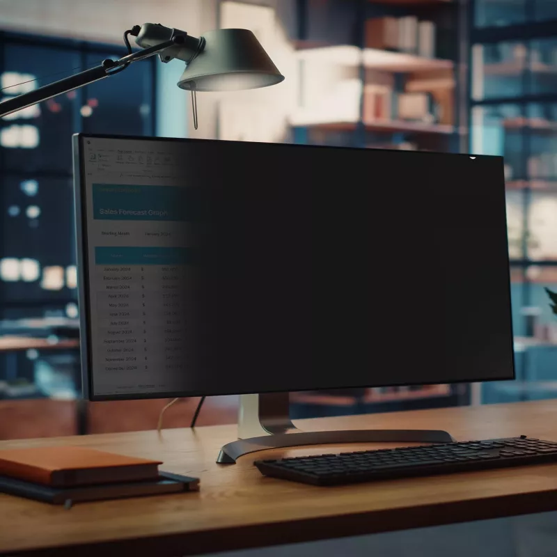StarTech.com Blickschutzfilter für Dell P3424WE Curved Ultrawide 21:9 Monitor, Doppelseitiger Filter Matt/Glänzend, Computer-Monitor-Blickschutz, TAA-konform