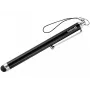 Sandberg Touchscreen Stylus Pen Saver, Universal, Jede Marke, Schwarz, Silber, Metall, Gummi, 1 Stück, 100 mm