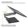 Techly ICA-LCD 35TS Monitorhalterung/-ständer 81,3 cm (32 Zoll) Schreibtisch Schwarz