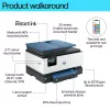HP OfficeJet Pro 9125e kabelloser All-in-One-Farbdrucker, Instant Ink; beidseitiger Druck