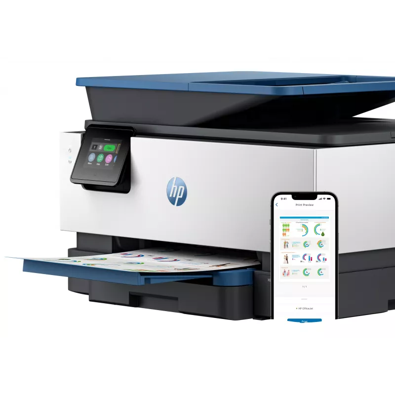 HP OfficeJet Pro 9125e kabelloser All-in-One-Farbdrucker, Instant Ink; beidseitiger Druck