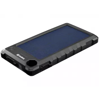Sandberg Outdoor Solar Powerbank 10000, 10000 mAh, Schwarz