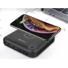 Sandberg All-in1 Laptop Powerbank 24000, 24000 mAh, Quick Charge 2.0, Kabelloses Laden, Schwarz