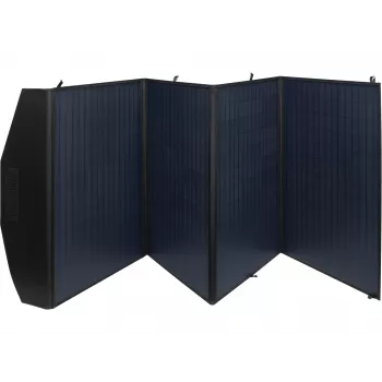 Sandberg Solar-Ladegerät 200W QC3.0+PD+DC, 200 W, Monokristallines Silizium, Schwarz, USB Typ-A, USB Typ-C, 22 %, 540 mm