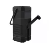 Sandberg Survivor Lantern All-in1 10000, batteriebetriebene Campinglaterne, Schwarz, IPX5, LED, USB C, Batterie