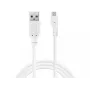 Sandberg USB-A-auf-Micro-USB-Ladekabel 1m, 1 m, USB A, Micro-USB B, USB 2.0, Stecker/Stecker, Weiß