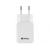 Sandberg AC Charger Dual USB 2.4+1A EU, Innenbereich, AC, USB, 5 V, Schwarz, Weiß