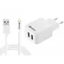 Sandberg AC Ladegerät EU Lightning 2.4A, Innenbereich, AC, 5 V, Weiß