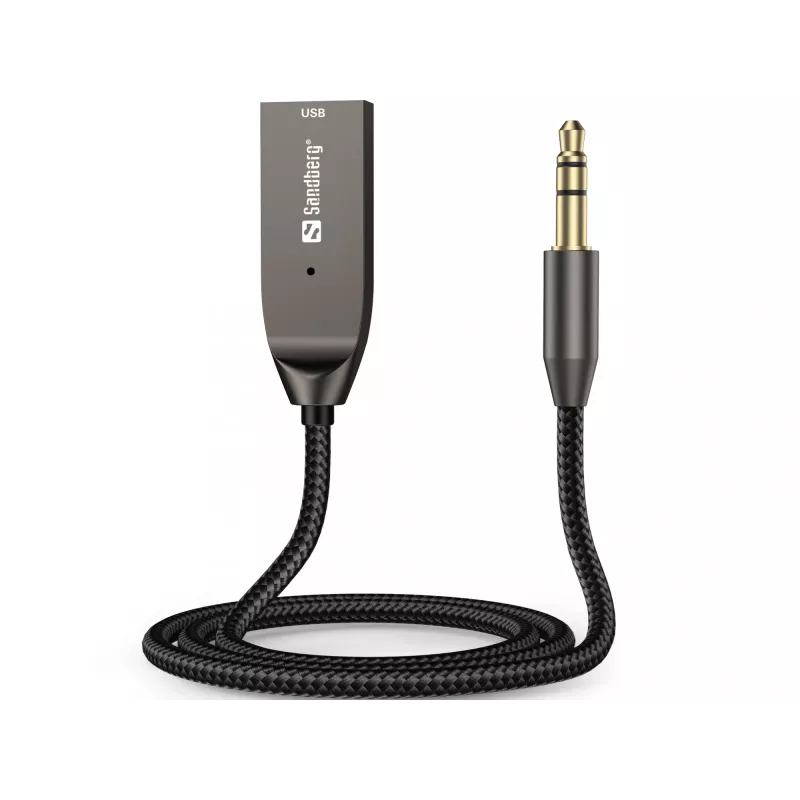 Sandberg Wireless Audio Link USB, USB, A2DP, AVRCP, HFP, 10 m, Schwarz, Dock, 5 V