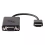 DELL HDMI zu VGA Adapter, 0,17 m, HDMI, VGA (D-Sub), Stecker, Buchse, Gerade