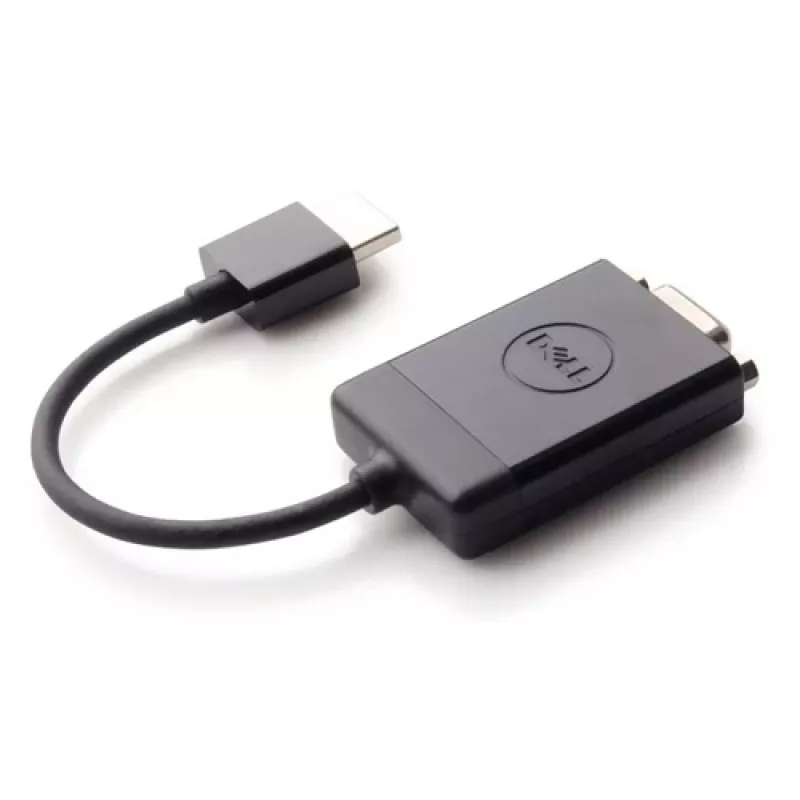 DELL HDMI zu VGA Adapter, 0,17 m, HDMI, VGA (D-Sub), Stecker, Buchse, Gerade