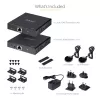 StarTech.com 4K70IC-EXTEND-HDMI AV-Extender AV-Sender & -Empfänger Schwarz
