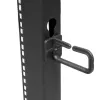 StarTech.com 4-Post 8U Mobiles Open-Frame-Serverrack, Vier-Pfosten 19-Zoll-Netzwerkrack mit Rädern, Kleines Rollbares Rack mit einstellbarer Tiefe für Computer/AV/Daten/IT-Ausrüstung – Rollen, Nivellierfüße oder Bodenmontage