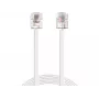 Sandberg Telefonkabel RJ11-RJ11 5 m, 5 m, RJ11, RJ11, Stecker, Stecker, Weiß