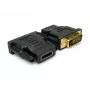 Sandberg Adapter DVI-M - HDMI-F, DVI, HDMI, Schwarz
