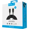 Sandberg HDMI 2.0 Kabel 19M-19M, 10 m, HDMI Typ A (Standard), HDMI Typ A (Standard), Schwarz