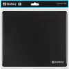 Sandberg Mauspad Schwarz, Schwarz, Monochrom