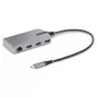 StarTech.com 3-Port USB-C Hub mit Ethernet - 3x USB-A Anschlüsse, Gigabit Ethernet RJ45, USB 3.0 5Gbit/s, busgespeist, 30 cm langes Kabel - Tragbarer Laptop USB Typ-C Hub Adapter mit Gigabit Ethernet