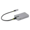 StarTech.com 3-Port USB-C Hub mit Ethernet - 3x USB-A Anschlüsse, Gigabit Ethernet RJ45, USB 3.0 5Gbit/s, busgespeist, 30 cm langes Kabel - Tragbarer Laptop USB Typ-C Hub Adapter mit Gigabit Ethernet