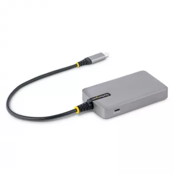 StarTech.com 3-Port USB-C Hub mit Ethernet - 3x USB-A Anschlüsse, Gigabit Ethernet RJ45, USB 3.0 5Gbit/s, busgespeist, 30 cm langes Kabel - Tragbarer Laptop USB Typ-C Hub Adapter mit Gigabit Ethernet