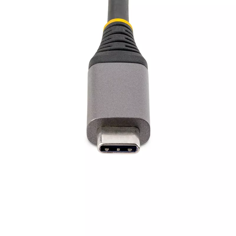 StarTech.com 3-Port USB-C Hub mit Ethernet - 3x USB-A Anschlüsse, Gigabit Ethernet RJ45, USB 3.0 5Gbit/s, busgespeist, 30 cm langes Kabel - Tragbarer Laptop USB Typ-C Hub Adapter mit Gigabit Ethernet