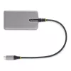 StarTech.com 4-Port USB-C Hub - 5Gbit/s - busgespeist - USB-C auf 4x USB-A Hub mit optionalem Hilfsstromeingang - tragbarer Desktop/Laptop USB Hub - 30 cm Kabel - USB Erweiterungs-Hub