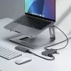 StarTech.com 4-Port USB-C Hub - 5Gbit/s - busgespeist - USB-C auf 4x USB-A Hub mit optionalem Hilfsstromeingang - tragbarer Desktop/Laptop USB Hub - 30 cm Kabel - USB Erweiterungs-Hub