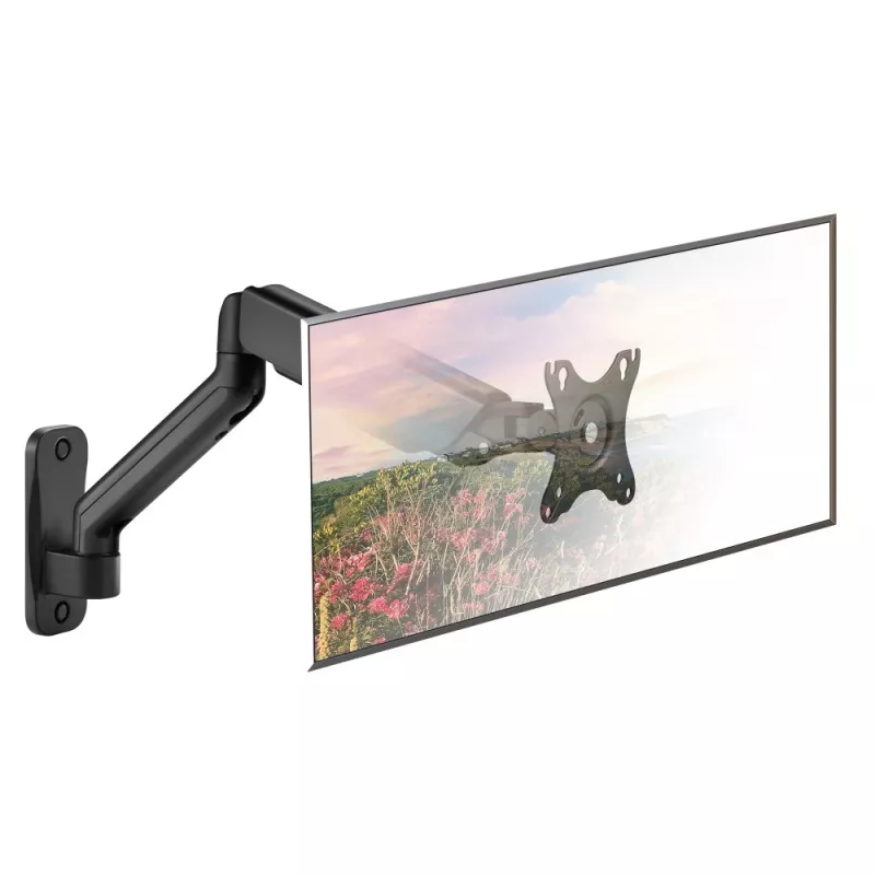 Techly ICA-LCD G112E Monitorhalterung / Ständer 81,3 cm (32 Zoll) Wand Schwarz