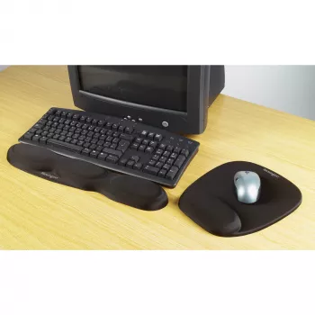 Kensington Foam Tastatur Wrist Rest Schwarz, Schwarz, Taiwan, 150 g, 1 Stück