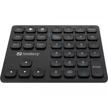 Numerisches Tastenfeld Sandberg Wireless Numeric Keypad Pro Membran 36 Tasten