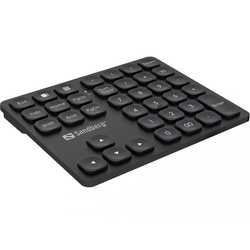 Numerisches Tastenfeld Sandberg Wireless Numeric Keypad Pro Membran 36 Tasten