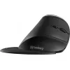 Sandberg Wireless Vertical Maus Pro, Rechtshänder, Vertikales Design, Optisch, RF Wireless, 1600 DPI, Schwarz