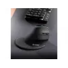 Sandberg Wireless Vertical Maus Pro, Rechtshänder, Vertikales Design, Optisch, RF Wireless, 1600 DPI, Schwarz