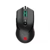 Sandberg Azazinator Maus 6400, Rechtshändig, USB Typ-A, 6400 DPI, Schwarz