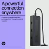 HP 4K USB-C Multiport Hub, USB Type-C, USB 3.2 Gen 2 (3.1 Gen 2) Type-C, 10000 Mbit/s, Schwarz, 4K Ultra HD, China