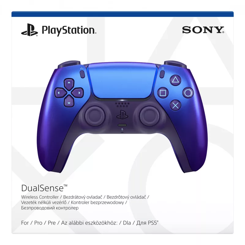Sony DualSense Chrome, Indigo Bluetooth/USB Gamepad Analog/Digital PlayStation 5