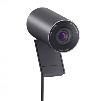 DELL Pro 2K Webcam – WB5023, 2560 x 1440 Pixel, Full HD, 60 fps, 1280x720@24fps, 1280x720@30fps, 1280x720@60fps, 1920x1080@24fps, 1920x1080@30fps, 1920x1080@60fps,..., 4x, Auto