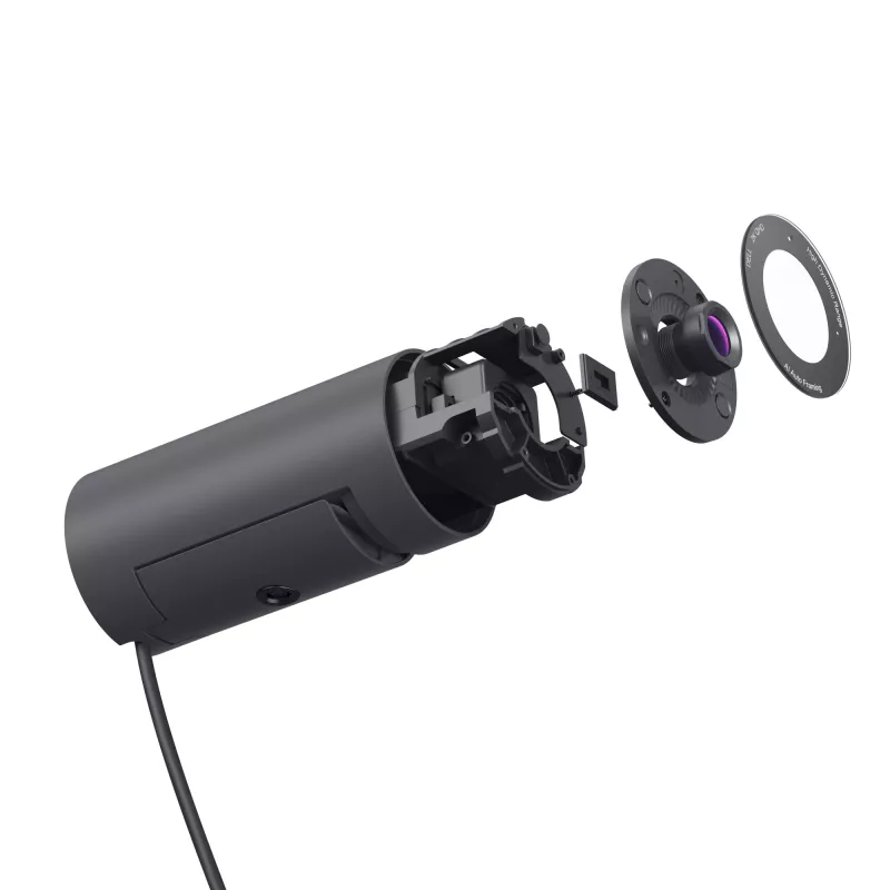 DELL Pro 2K Webcam – WB5023, 2560 x 1440 Pixel, Full HD, 60 fps, 1280x720@24fps, 1280x720@30fps, 1280x720@60fps, 1920x1080@24fps, 1920x1080@30fps, 1920x1080@60fps,..., 4x, Auto