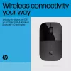HP Z3700 Dual Schwarz Maus, beidhändig, RF Wireless, 1600 DPI, Schwarz