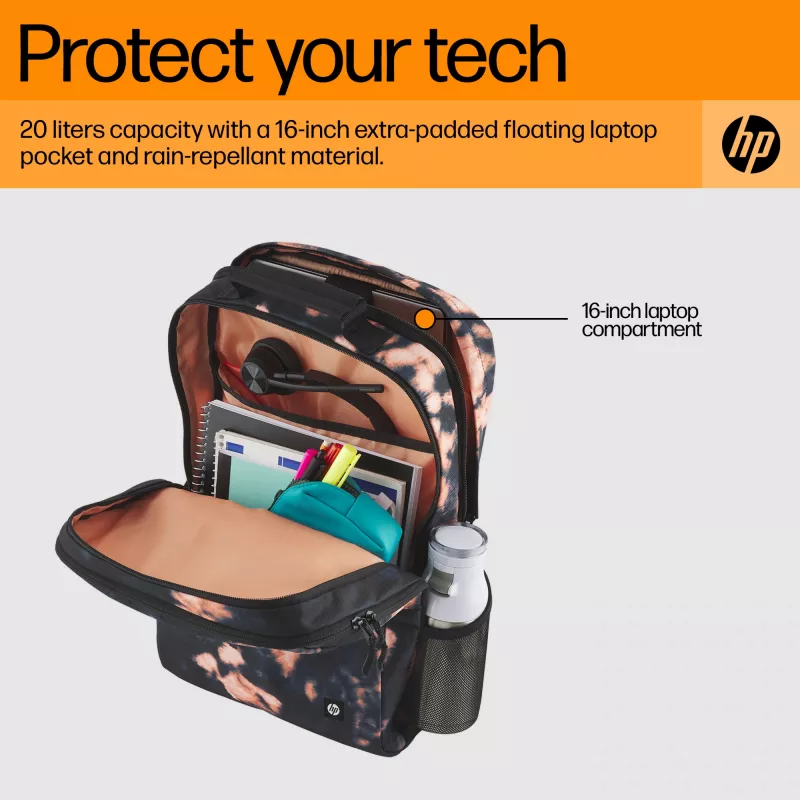 HP Campus XL Marble Stone Rucksack, Rucksack, 40,6 cm (16 Zoll), 620 g