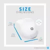 HP Wireless Maus 220 (Schneeweiß), Optisch, RF Wireless, Weiß